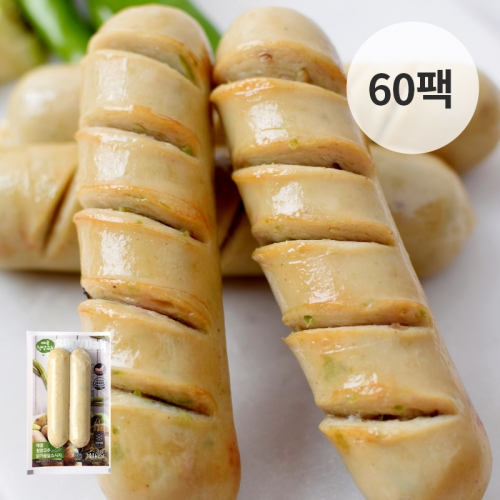 [바디닭] 매콤청양고추 닭가슴살 소시지 60팩
