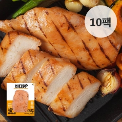 [바디닭] 소프트 그릴 닭가슴살 10팩