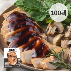 [바디닭] 소프트 데리야끼 닭가슴살 100팩